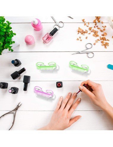 Cepillo para Limpieza de Uñas y Manos. Uso diario. Manicure