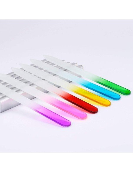 Juego x6 limas de cristal para Uñas manicure
