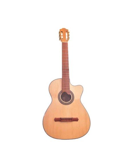 Guitarra Acústica Premiun Cutaway Pro Abeto Guayacán