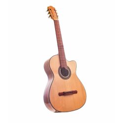 Guitarra Acústica Premiun Cutaway Pro Abeto Guayacán