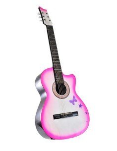 Guitarra Acústica de estudio Infantil Con Boquete 2