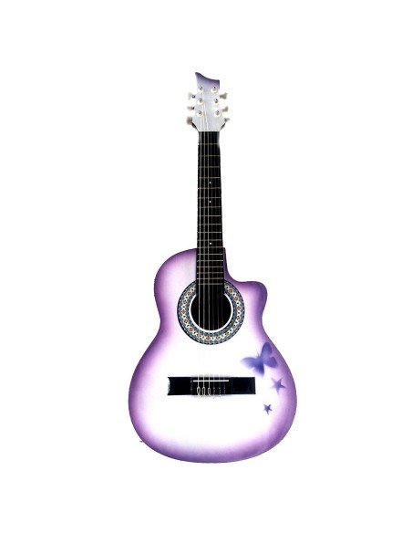 Guitarra Acústica de estudio Infantil Con Boquete