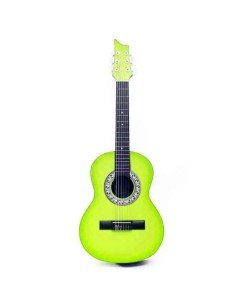 Guitarra Acústica Estudio Infantil Redonda Verde