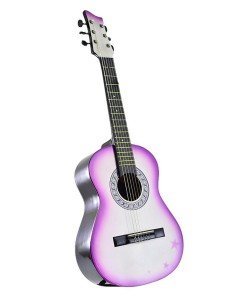 Guitarra Acústica de estudio Infantil Con Boquete 2