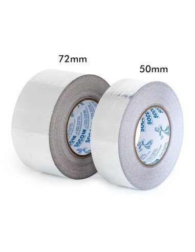 Cinta Foil de Aluminio Reforzada para Ductos Soco