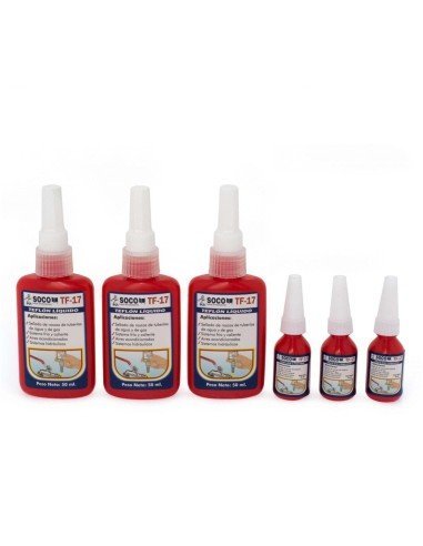 Teflón líquido para sellado tuberías cobre, plástico o PVC.