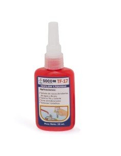 Teflón líquido para sellado tuberías cobre, plástico o PVC.