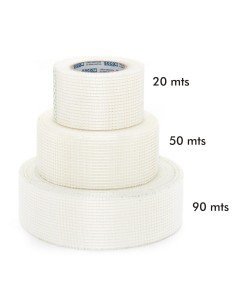 Cinta de malla para drywall 50mm 20 mts Soco 2