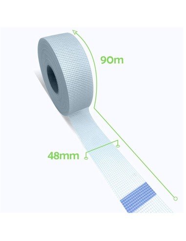 Cinta de malla para drywall 50mm 20 mts Soco