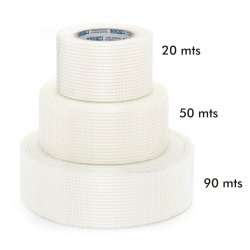 Cinta de malla para drywall 50mm 20 mts Soco
