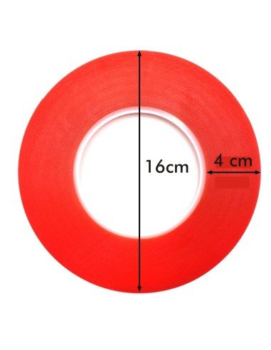 Cinta doble faz de poliéster 24mm x 50 mts Soco