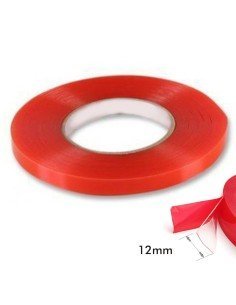 Cinta doble faz de poliéster 12mm x 50 mts Soco
