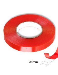 Cinta doble faz de poliéster 24mm x 50 mts Soco