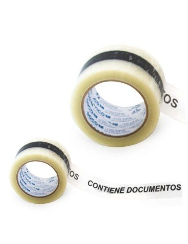 Cinta Adhesiva Impresa para Empaque Embalaje Soco