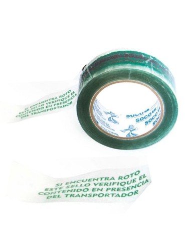 Cinta Adhesiva Impresa para Empaque Embalaje Soco