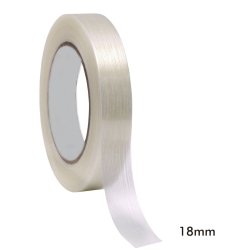 Cinta adhesiva con filamento de vidrio 18mm x 50m Soco