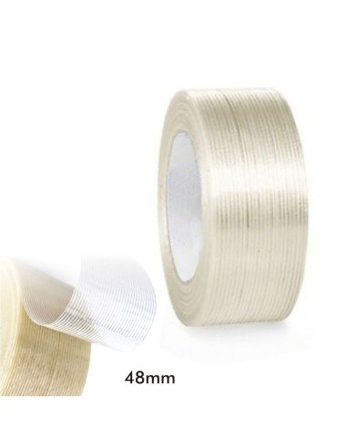 Cinta adhesiva con filamento de vidrio 18mm x 50m Soco
