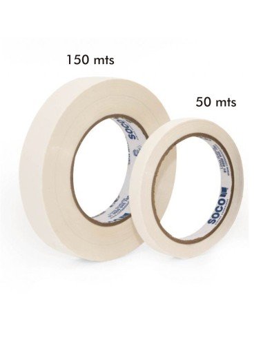Cinta adhesiva con filamento de vidrio 12mm x 50m Soco
