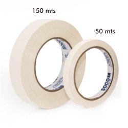 Cinta adhesiva con filamento de vidrio 12mm x 50m Soco