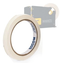 Cinta adhesiva con filamento de vidrio 12mm x 50m Soco