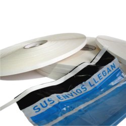 Cinta doble faz resellable para cerrar bolsas Soco