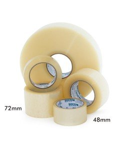 Cinta Empaque 72mm X 100mt Cajas polipropileno acrílico  Embalaje Soco 2