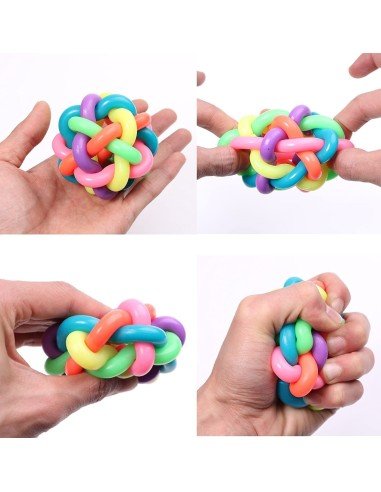 Juguete Bola pequeña multicolor para Mascota
