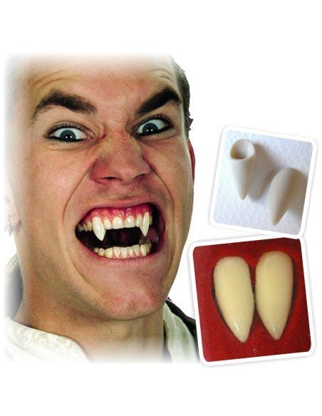 Colmillos de Vampiro FX, Postizos de Fantasía para Teatro & Disfraces Colmillos de Vampiro FX, Postizos de Fantasía para Teatro & Disfraces