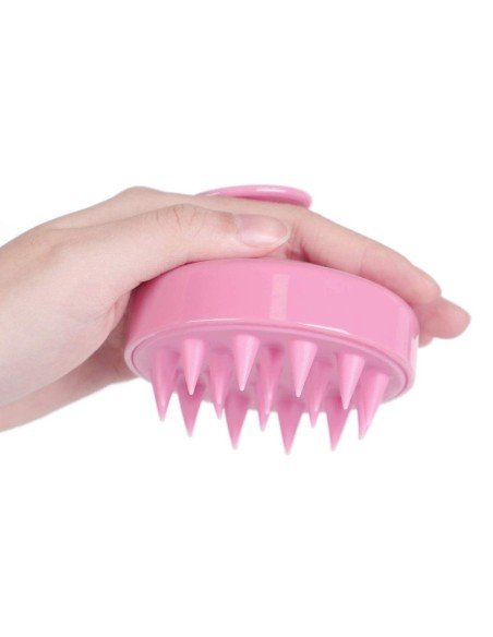 Masajeador Capillar Aplica Shampoo Cepillo de masaje cuero cabelludo Masajeador Capillar Aplica Shampoo Cepillo de masaje cuero cabelludo