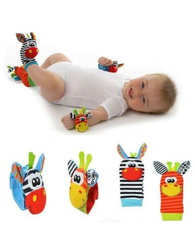 Sonajero Pulsera  Manillas Estimulación Temprana Bebés