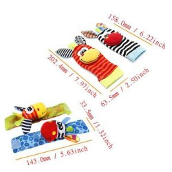 Sonajero Pulsera  Manillas Estimulación Temprana Bebés