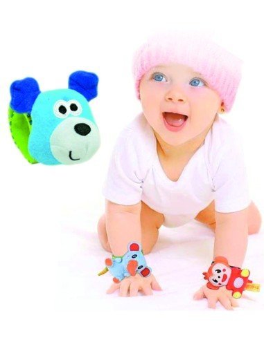 Sonajero Pulsera  Manillas Estimulación Temprana Bebés