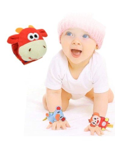 Sonajero Pulsera  Manillas Estimulación Temprana Bebés