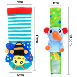 Sonajero Pulsera  Manillas Estimulación Temprana Bebés