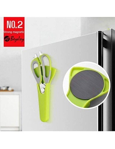 Tijeras Cuchillo Cocina Acero Inoxidable Corta Huesos Verduras