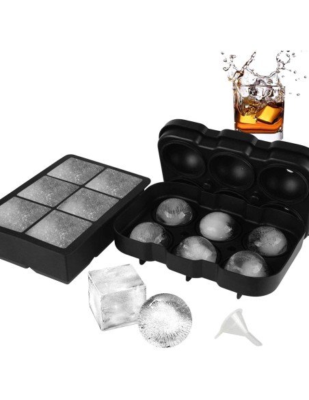 Molde De Silicona Hielo Cubeteras Whisky Ice Hielera X2 ! Molde De Silicona Hielo Cubeteras Whisky Ice Hielera X2 !