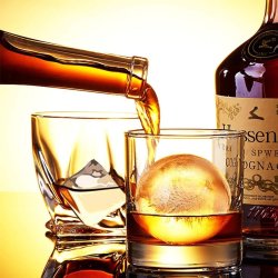 Molde De Silicona Hielo Cubeteras Whisky Ice Hielera X2 !