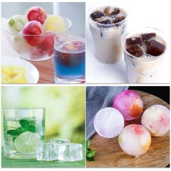 Molde De Silicona Hielo Cubeteras Whisky Ice Hielera X2 !