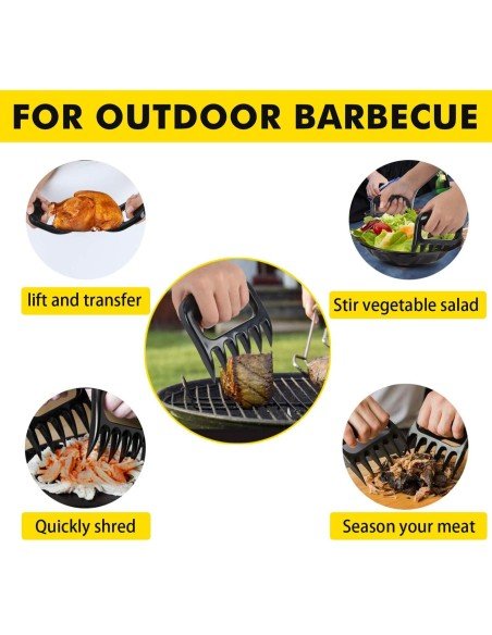 Set x2 Pinzas Triturador Garra De Oso Para Carne Pollo BBQ !! Set x2 Pinzas Triturador Garra De Oso Para Carne Pollo BBQ !!