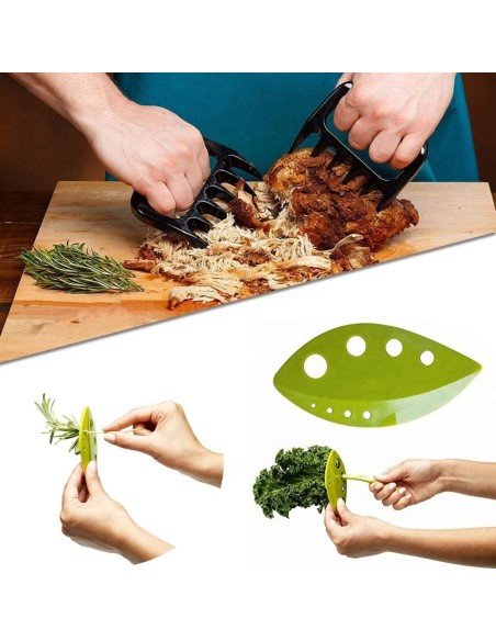 Set x2 Pinzas Triturador Garra De Oso Para Carne Pollo BBQ !! Set x2 Pinzas Triturador Garra De Oso Para Carne Pollo BBQ !!