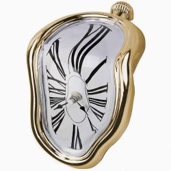 Clock Dalí Salvador Artístico Reloj Subrealista Derretido Decorativo 