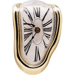 Clock Dalí Salvador Artístico Reloj Subrealista Derretido Decorativo 