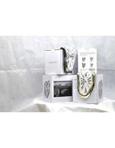 Clock Dalí Salvador Artístico Reloj Subrealista Derretido Decorativo 