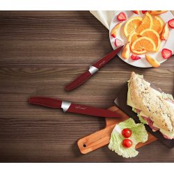 Set de 7pz Cuchillos Antiadherentes Recubiertos en Cerámica