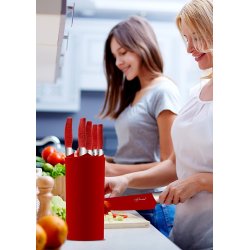 Set de 7pz Cuchillos Antiadherentes Recubiertos en Cerámica