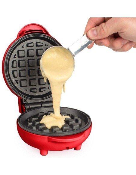 Nostalgia Mini Waffles Sanduchera eléctrica MWF5A