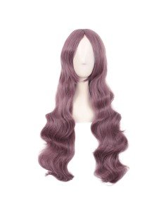 ⭐ Peluca Cosplay Ondulada 80cm Kanekalon Lilac Pop 2