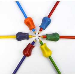 Adaptador ergonómico para escritura y sujetador de lápiz