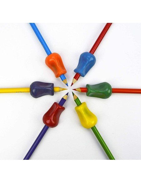 Adaptador ergonómico para escritura y sujetador de lápiz Adaptador ergonómico para escritura y sujetador de lápiz