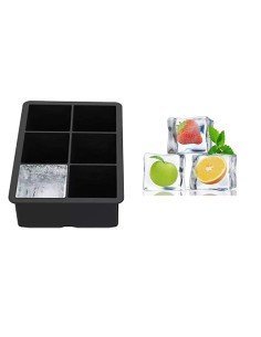 Molde para Cubos Gigantes de Hielo 6 cubos de 5cm King Cube Ice